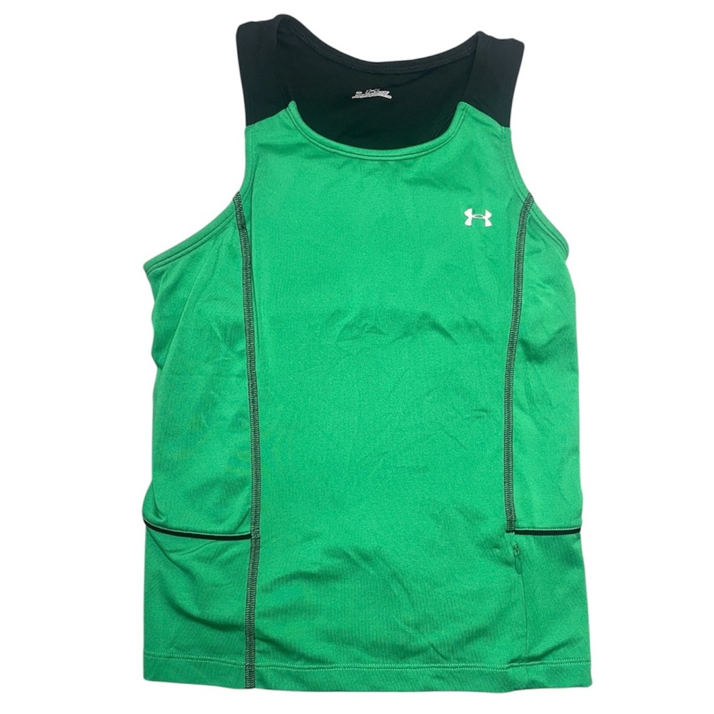 Under Armour Green Racerback Athletic Tank Size Medium‎